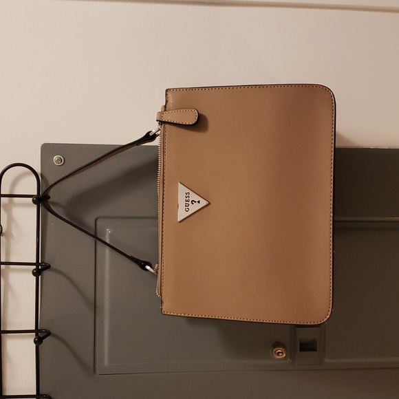 Guess Handbags - New with tags Guess taupe Brisbane Tote